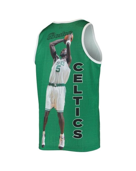 Men's Boston Celtics Kevin Garnett Mitchell & Ness Kelly Green Hardwood  Classics Swingman Jersey