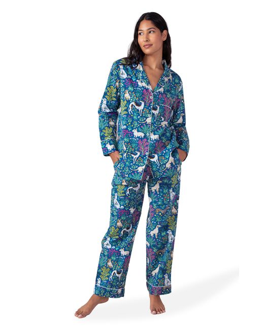 Printfresh Blue Long Pj Set