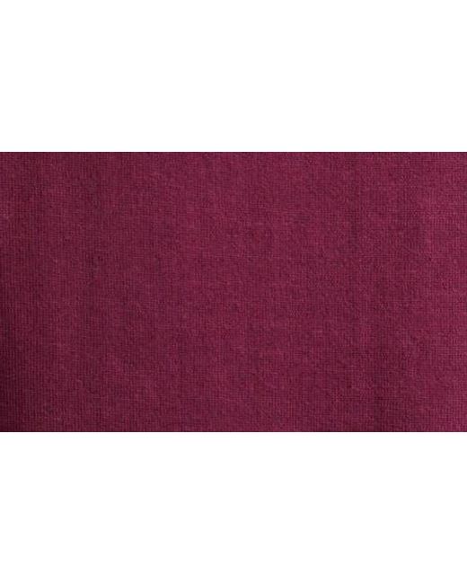 Lafayette 148 New York Red Cotton & Silk Sweater