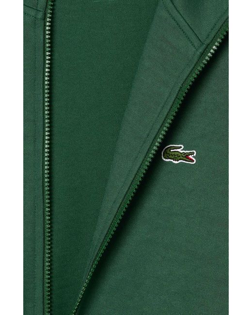 Lacoste Green Regular Fit Track Jacket for men