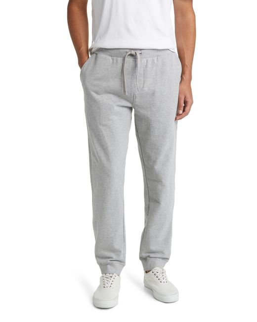 North Sails Gray Stretch Cotton joggers for men