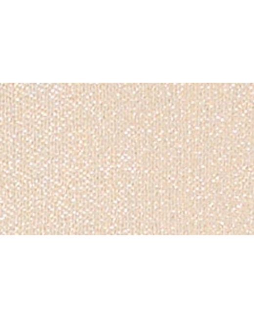 Tahari Women's Natural Metallic Sparkle Bow Button Cardigan cardigans