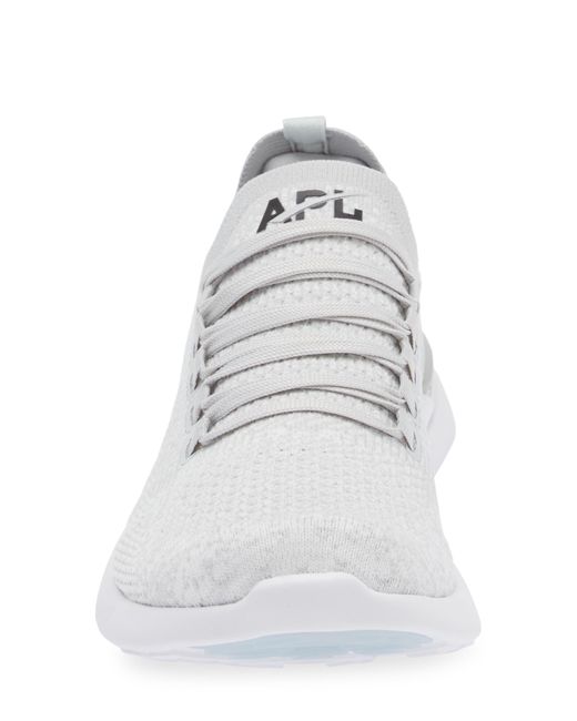 Athletic Propulsion Labs White Techloom Breeze Knit Running Shoe