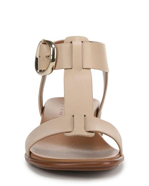 Naturalizer Brown Brandy T-Strap Sandal