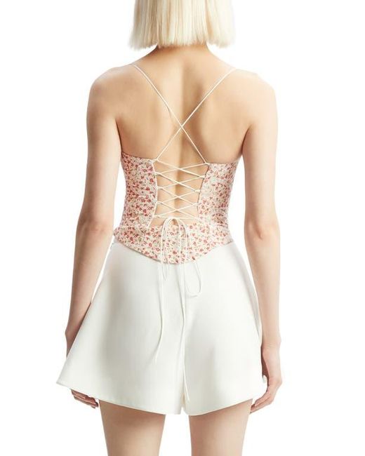Bardot White Helenia Pleated Skort