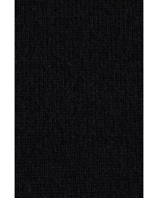 Theory Black Short Sleeve Combo Tweed Dress