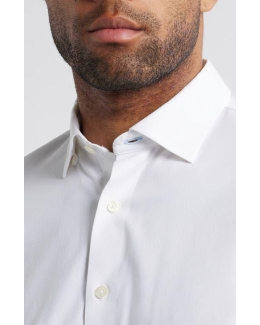 Johnnie-o White Travis Button-Down Shirt for men