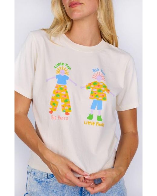 Mokuyobi White Crop Tee