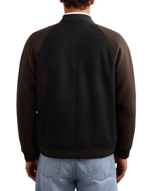 Woolx Rylan Reiss Rylan Wool Blend Jacket in Black for Men | Lyst
