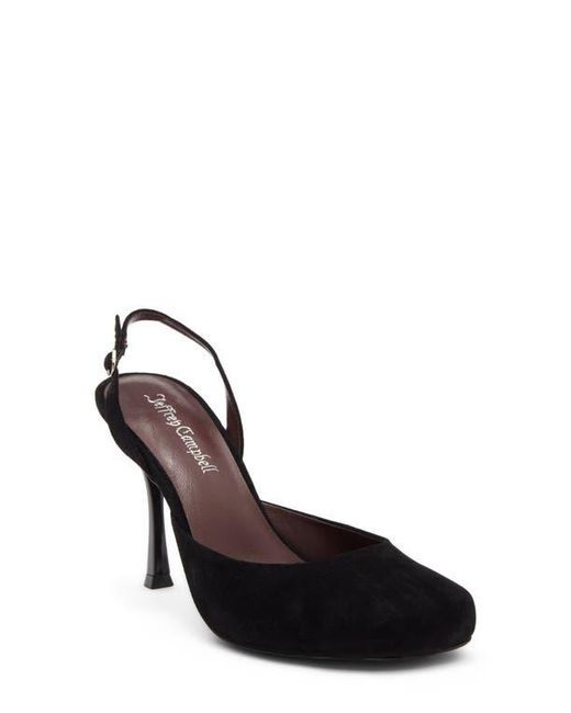Jeffrey Campbell Black Paws Slingback Pump