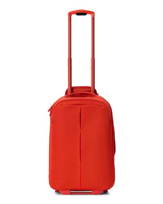 BEIS Red The Pro Rolling Backpack