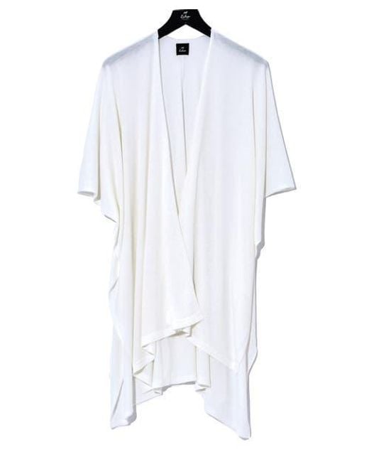 Echo White Essentials Ruana