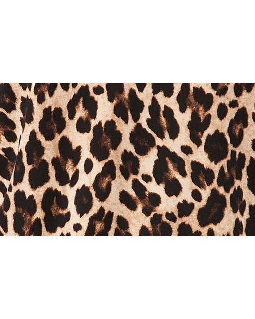 Vince Camuto Blue Leopard Print Tank