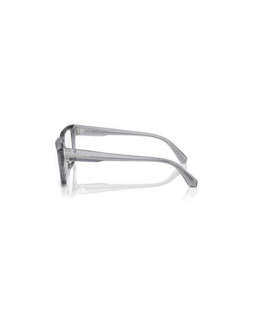 Michael Kors Metallic 54Mm Rectangle Optical Glasses