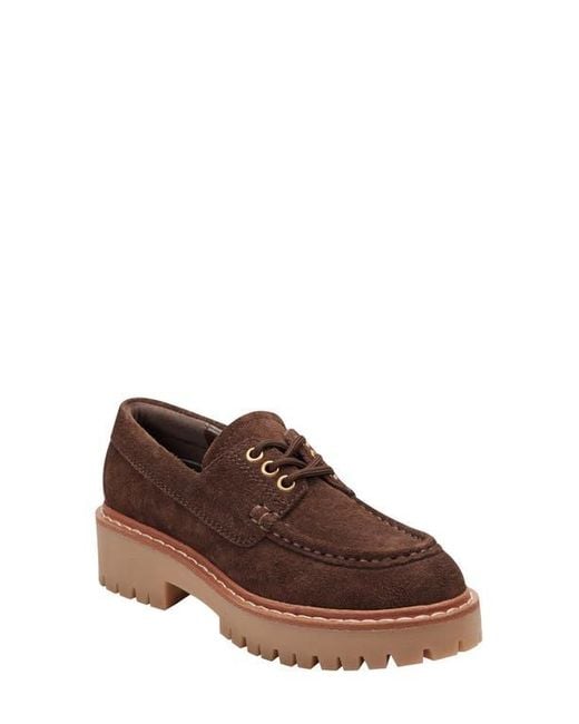 Marc Fisher Women's Brown Nerida Platorm Derby