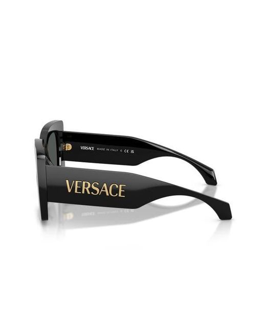 Versace Black 54Mm Square Sunglasses