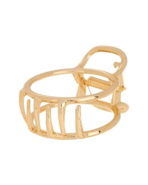 Ettika Metallic Simple Circle Jaw Clip