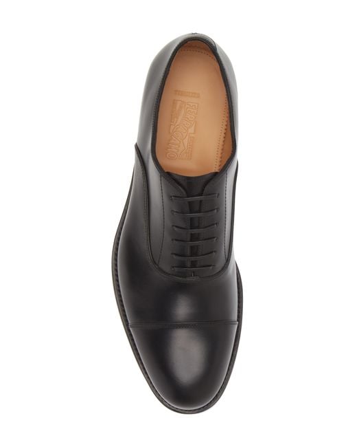 Ferragamo cap deals toe oxford