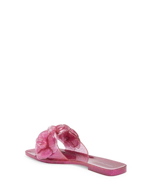 Jeffrey Campbell Pink Floralee Slide Sandal