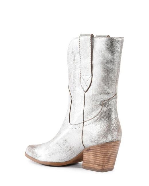 Seychelles White Line Dance Western Boot