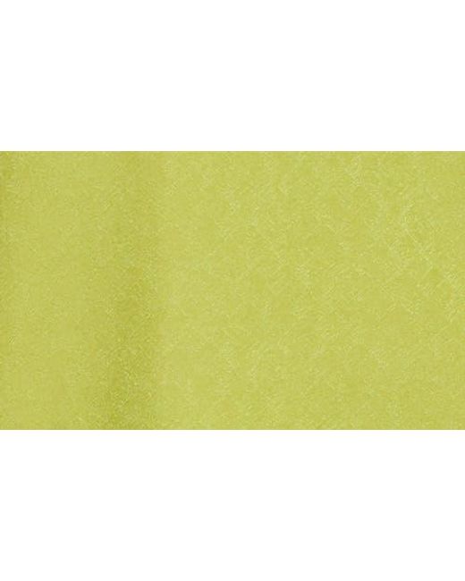 The Elder Statesman Green Silk & Cotton Jacquard Camp Shirt for men