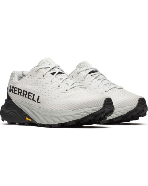 Merrell White Agility Peak 5 Running Shoe for men