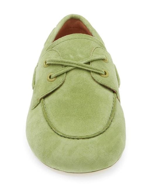 Sperry Top-Sider Green Slim Boat Shoe