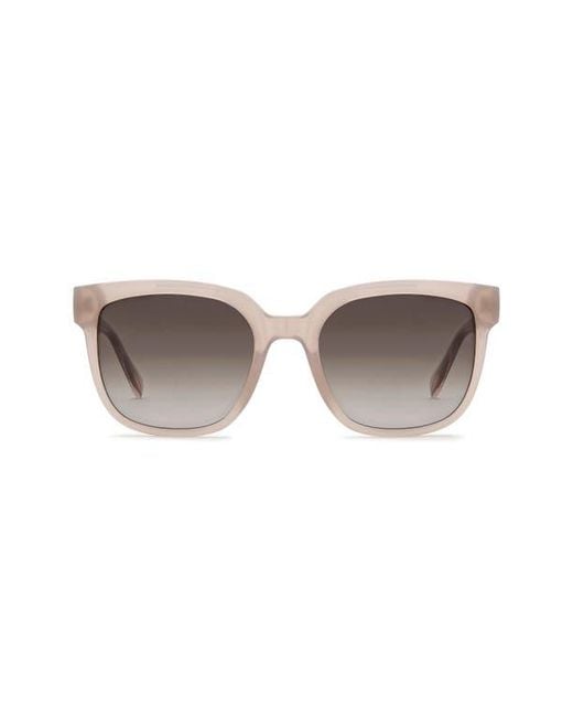 Fossil Multicolor 54Mm Gradient Square Sunglasses