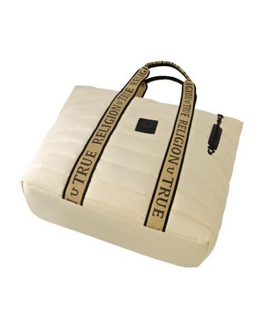 True Religion Metallic Tote Bag