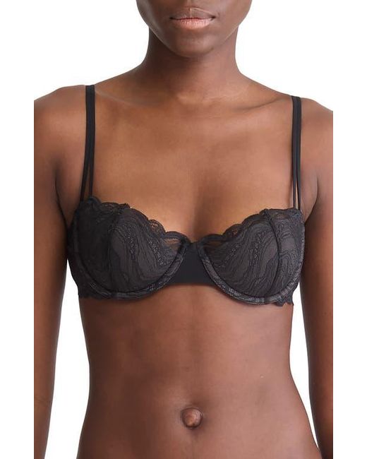 Calvin Klein Black Essentials Light Lace Underwire Bra