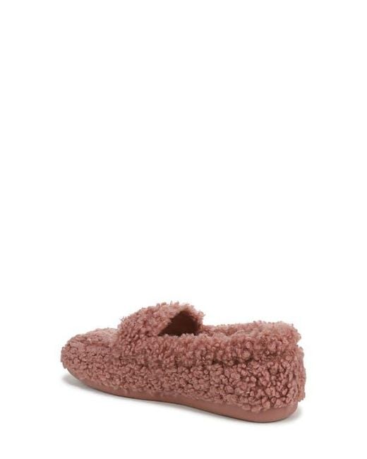 Vionic Pink Snuggle Faux Shearling Slipper