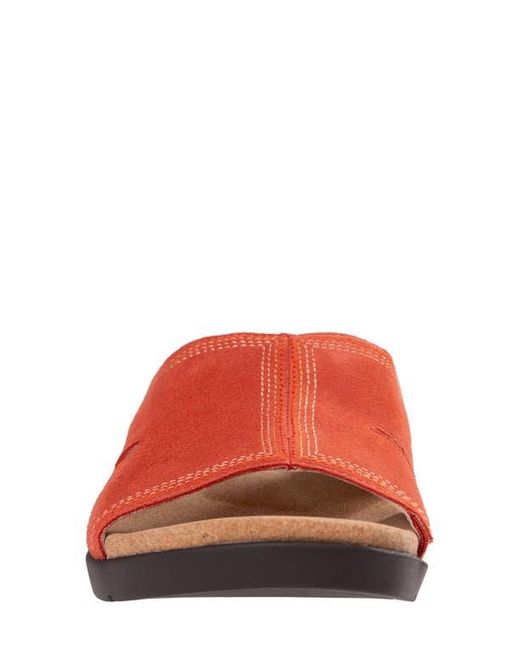 Revitalign Brown Palmetto Slide Sandal