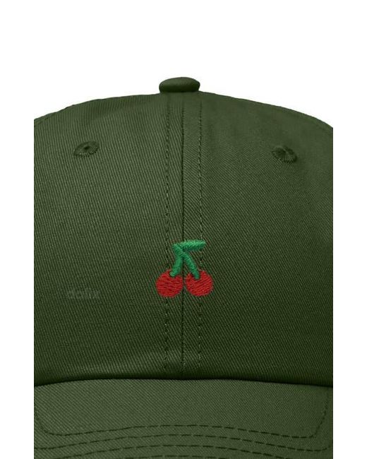 Alix Green Lil Cherry Dad Cap