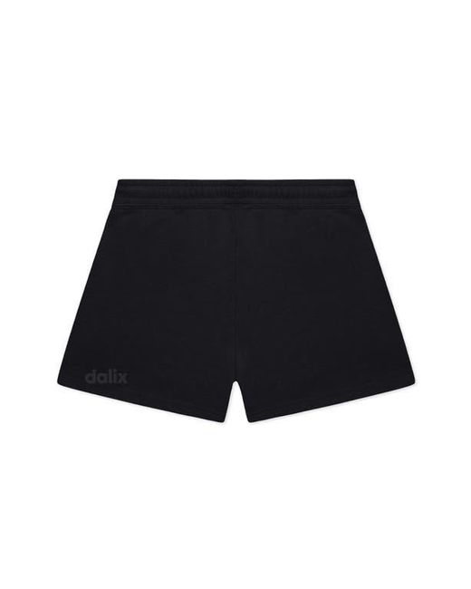 Alix Blue Ghost Midweight Washed Fleece Shorts