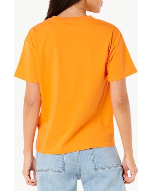 Rip Curl Orange Dune Dancer Relaxed Graphic T-Shirt