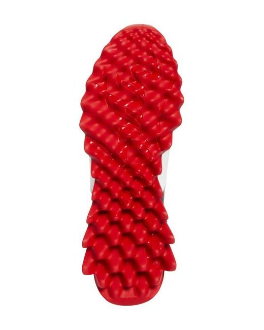 Christian Louboutin White Sharkyloub Spikes Slip-On Sneaker for men