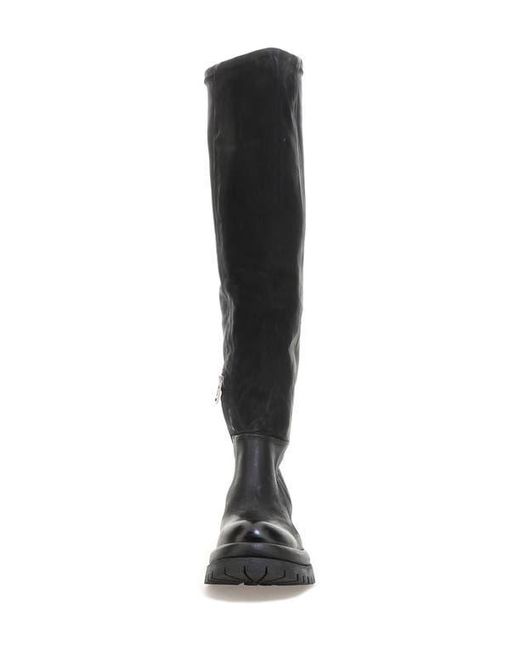 A.s.98 Blue Devy Over The Knee Boot