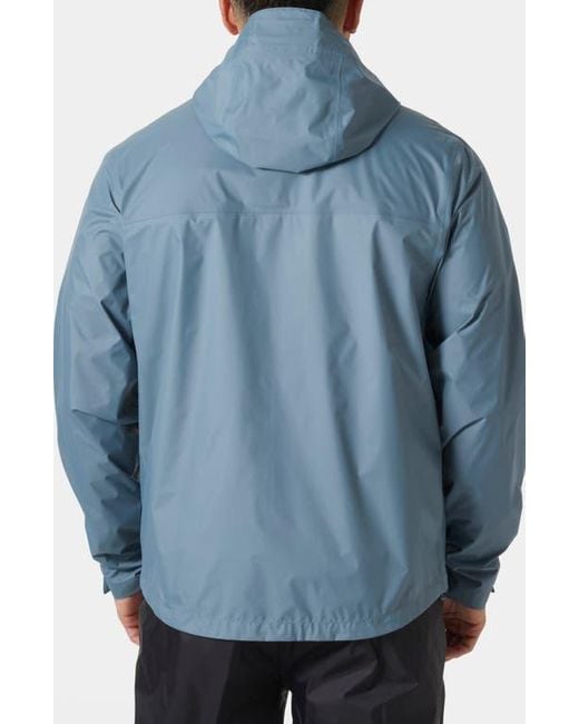 Helly Hansen Blue Loke 2.0 Waterproof Packable Jacket for men