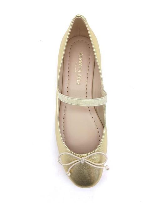 Kenneth Cole White Myra Mary Jane Flat