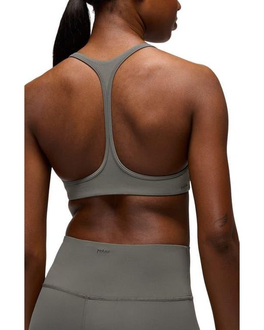 Prana Black Luxara Racerback Sports Bra
