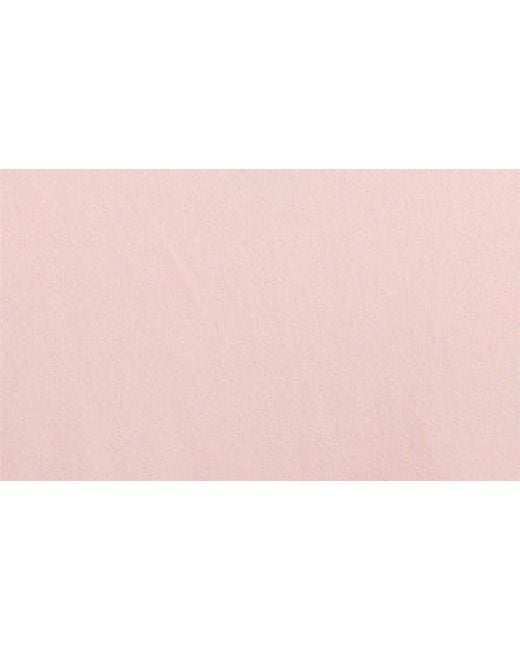 Skims Pink Stretch Cotton Jersey Long Sleeve T-Shirt