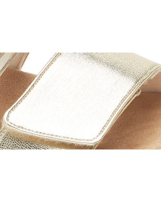 Paul Green White Aloha Slide Sandal