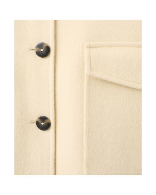 Mango Natural Wool Blend Jacket