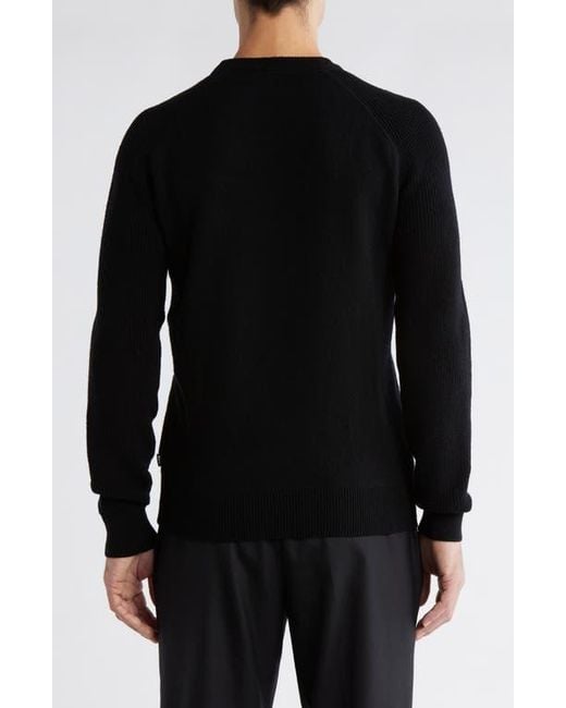 Boss Black Hero Wool Crewneck Sweater for men