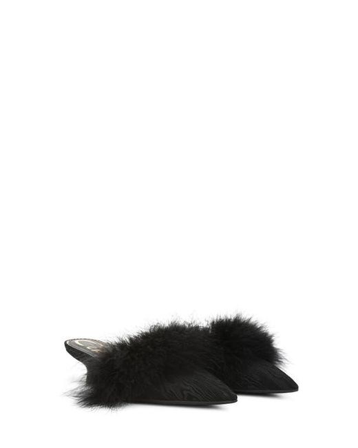 Circus by Sam Edelman Black Gemma Fluff Mule