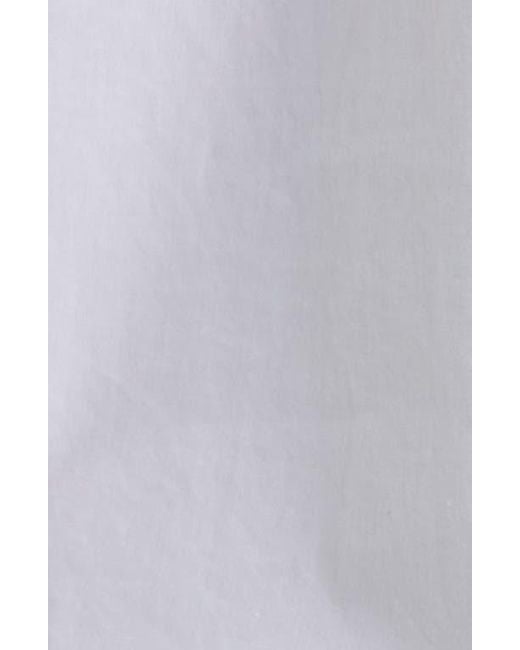 Caslon White Ruffle Lace Appliqué Cotton Top