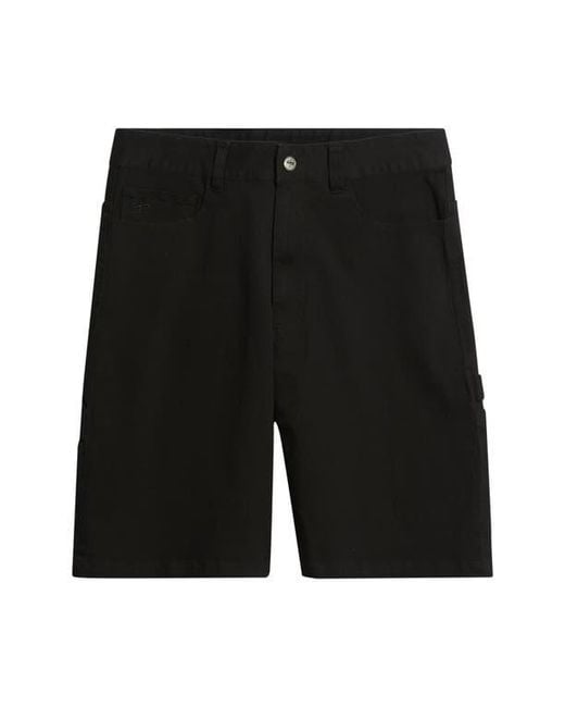 Saint Studio Black Painter Shorts for men