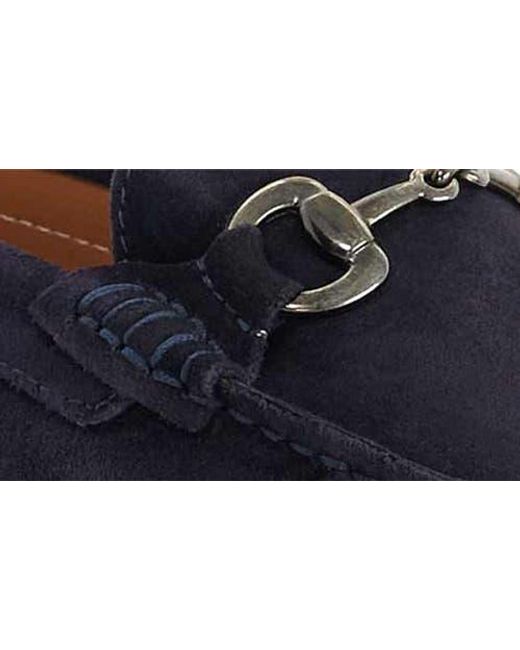 Dune Blue Brackon Bit Loafer for men