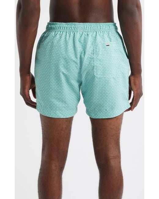 Boss Blue Vibe Swim Trunks for men