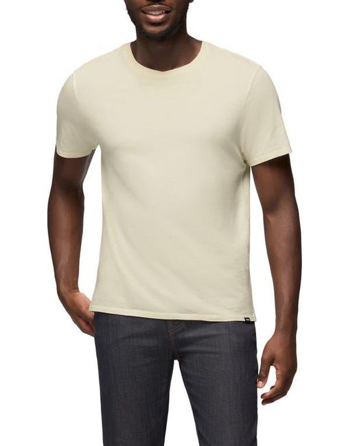 Prana Natural Everyday Short Sleeve Regenerative Organic Cotton T-Shirt for men